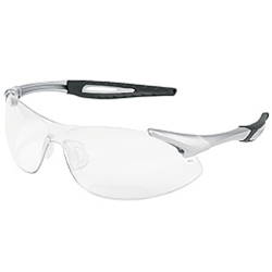 Inertia® Silver Frame, Clear Anti-Fog Lens