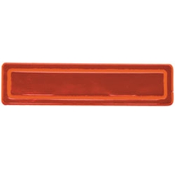 Orange Reflective Hard Hat Sticker 36/Pack