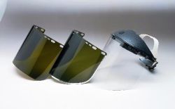 F30 Acetate faceshield 34-40 Clear bound bulk
