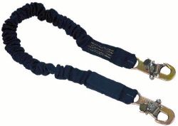 Web lanyard w/ self-locking snap hooks at both ends 6'